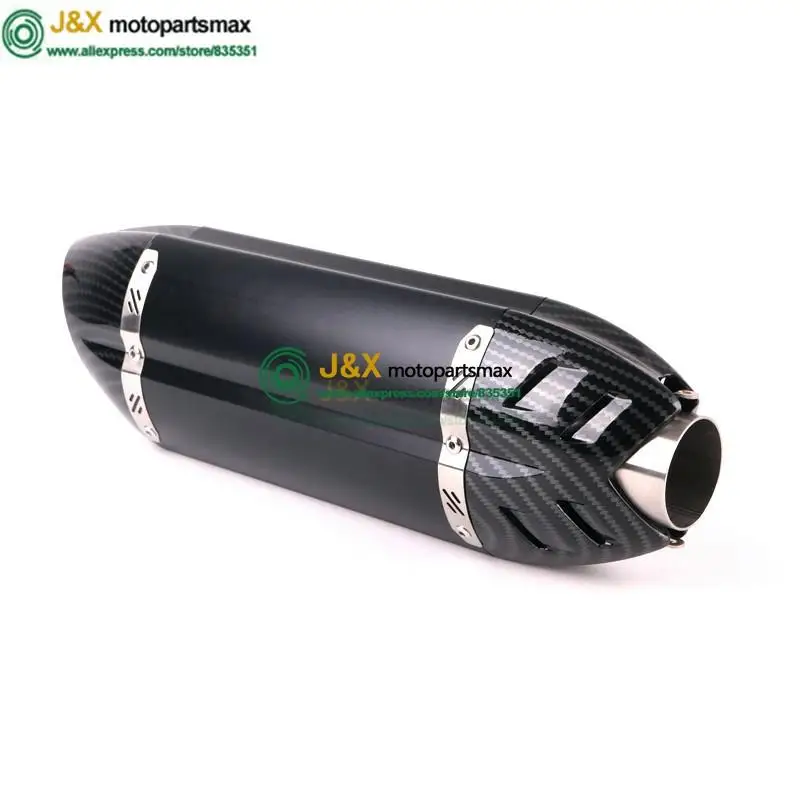 

Universal 36-51mm Modified motorcycle exhaust pipe muffler pipe For YZF600 R6 ER6N R1 cbr 300 CBR400 r6 r3 Z750 Z800 ZX10R ZX14R