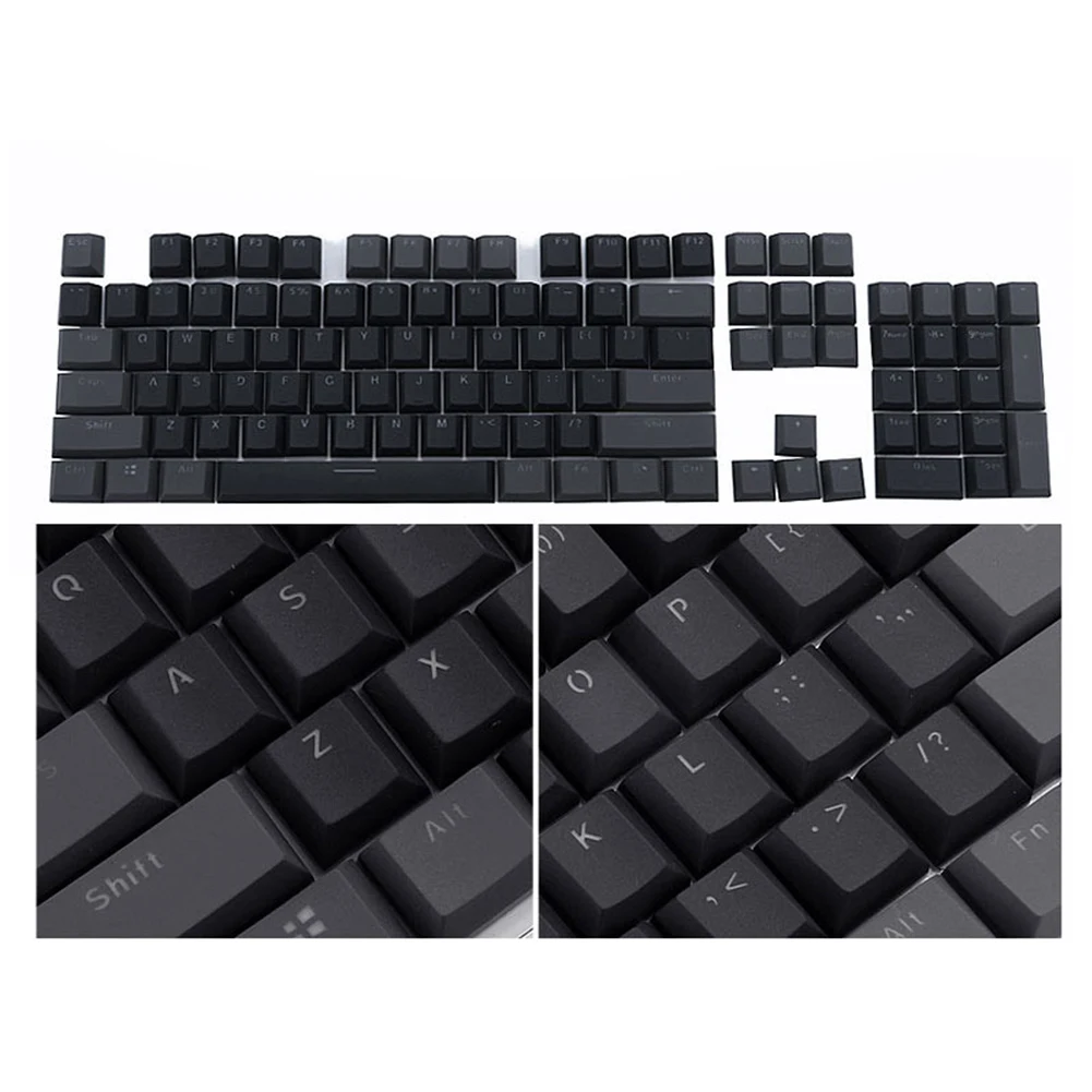 PBT заказной практичный ключ 104 ключ смешанный двойной цвет игровые эргономичные переключатели Компьютерные аксессуары для механической клавиатуры