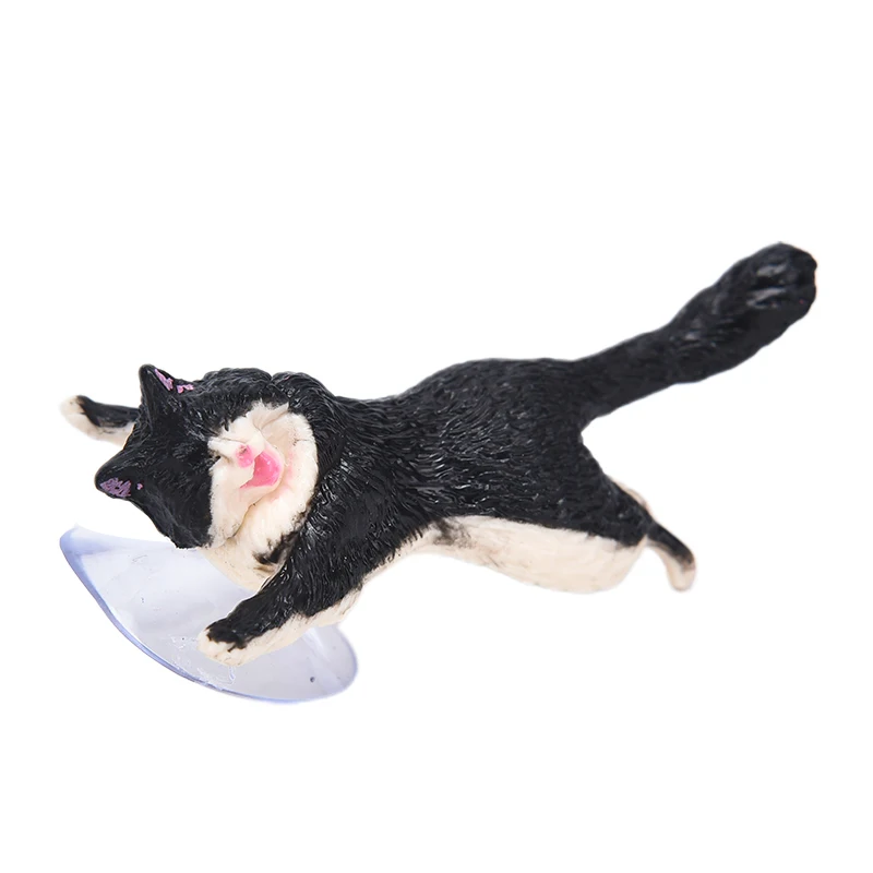 6pcsset universal cute cat cell phone holder tablets desk car stand mount sucker bracket navigation bracket desktop dashboard free global shipping