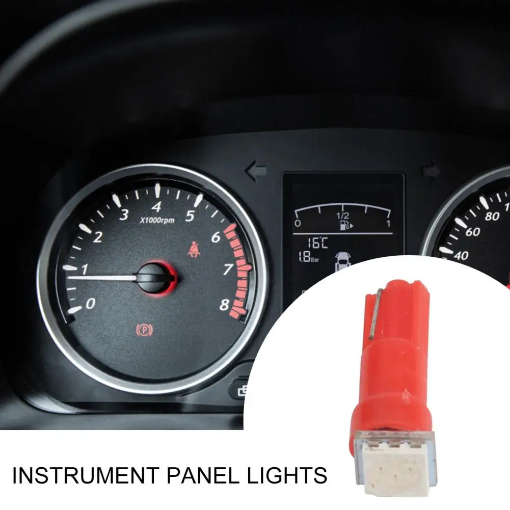 

50% Dropshipping!30Pcs LED Instrument Light Multi-function High Brightness Plastic Radiation-free Car Lights for Car