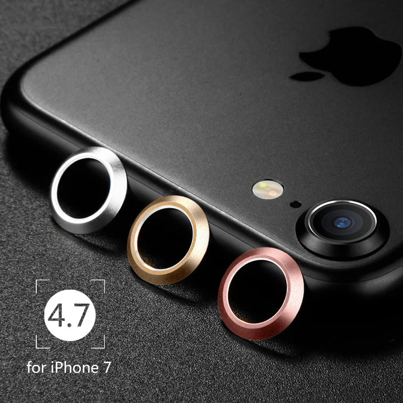 Металлическая защитная пленка для объектива с кольцом iphone 7 8 Plus|Бамперы| |