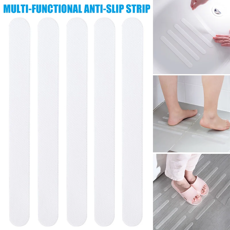 

Anti Slip Bath Grip Stickers Shower Strips Pad Flooring Safety Tape Mat for Bathroom uacr Bath Mats Bathroom Products Household