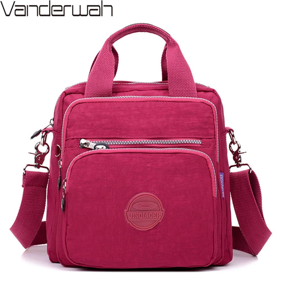 Женский маленький рюкзак 3 в 1 Высококачественная Водонепроницаемая нейлоновая