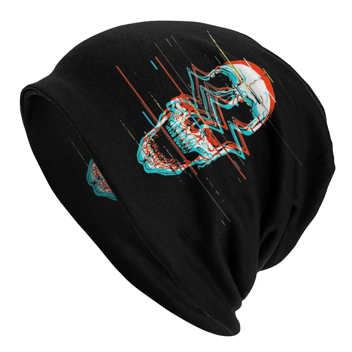 

Gothic Skull Skeleton Skullies Beanies Hats Autumn Winter Street Men Women Caps Adult Summer Warm Dual-use Bonnet Knitted Hat