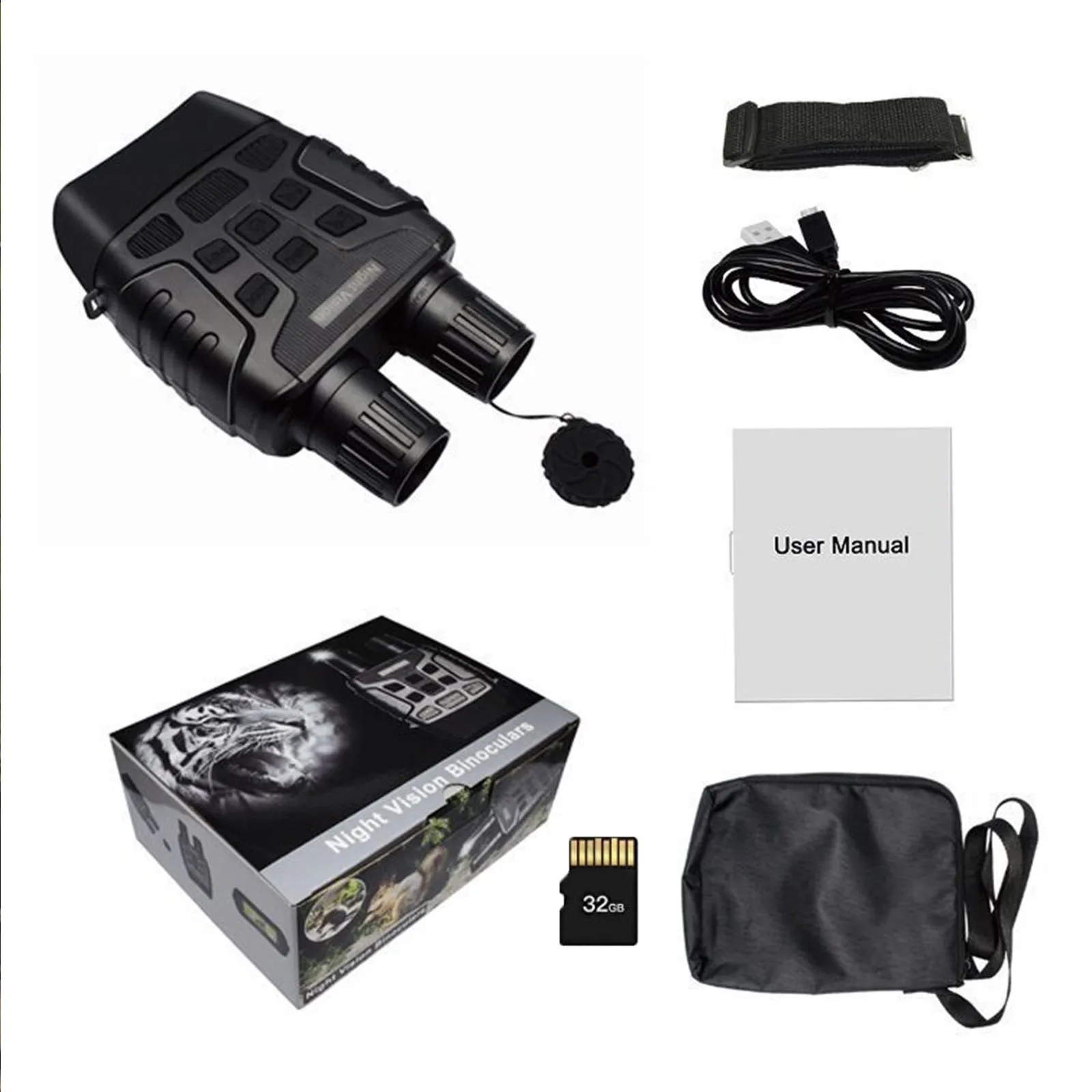 

Night Vision Goggles Night Vision Binoculars Can Take Hd Image & Video Micro Night Vision Telescope For Camping #T2G