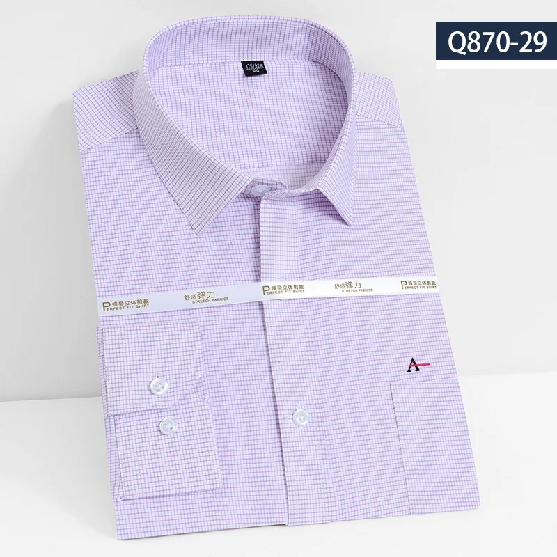 2021 reserva camisa aramis high-quality autumn long-sleeved formal shirts stretch cotton shirts men's shirts slim-fit shirts