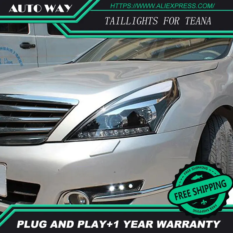 Автомобильная светодиодная фара для Nissan Teana s 2008 2012 LED drl hid Биксеноновые линзы