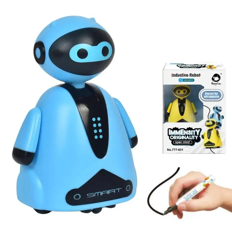 Нарисованная линия волшебная игрушка для домашних животных ручка робот