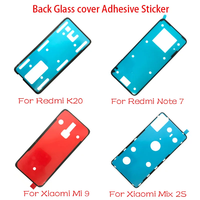 Наклейка на заднюю крышку корпуса аккумулятора клейкая лента для Xiaomi Mi 9 9T 10 Lite Mix