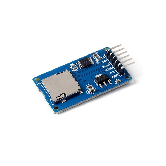 SD-адаптер карта расширения памяти Micro SD TF защитный модуль SPI для Arduino - купить по