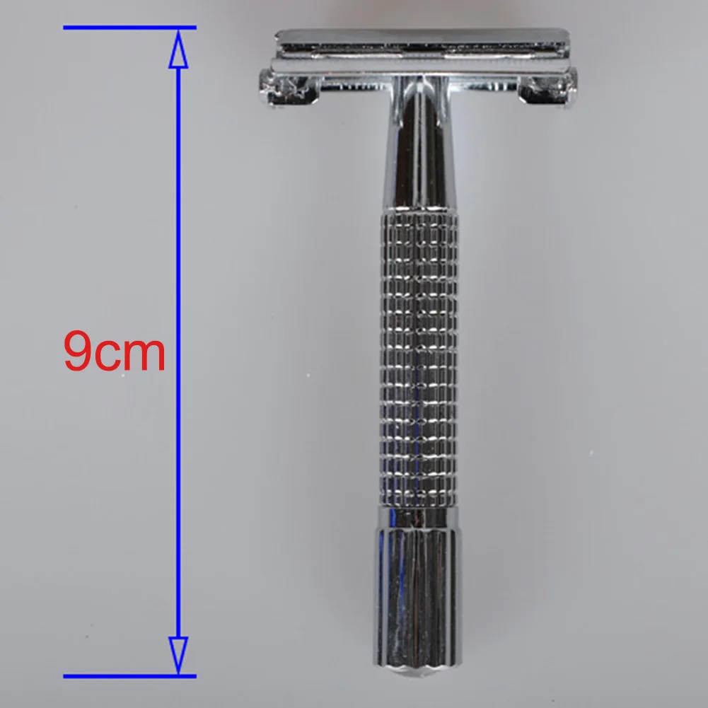 

Classic Vintage Double-sided Blade Holder Men's Shaving Face Razor Shaving Machine Portable