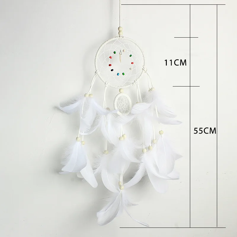 

Creative DIY kit pendant feather dream catcher wind chime pendant graduation gift Tanabata creative gifts