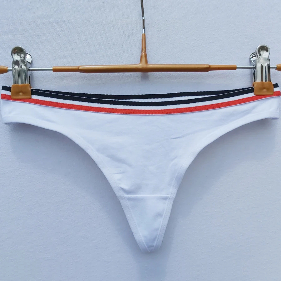 Сексуальные женские хлопковые стринги трусики танга с низкой посадкой