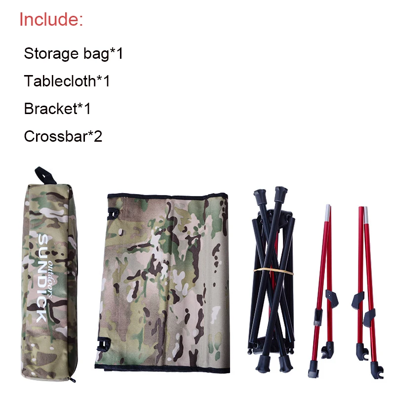 

Outdoor Camping Table Portable Foldable Desk Furniture Computer Bed Ultralight Aluminium Hiking Climbing Picnic Folding Tables