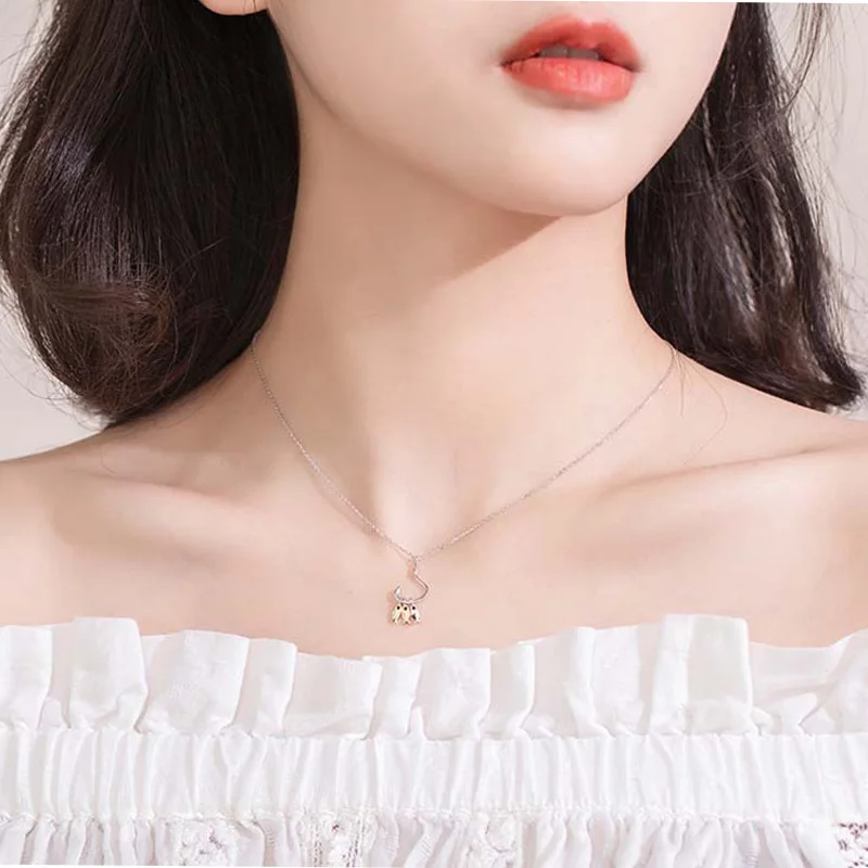 Смешные Рыбы Стад Серьги Колье мульти Цвет рыбы Подвесные цепи ожерелье колье