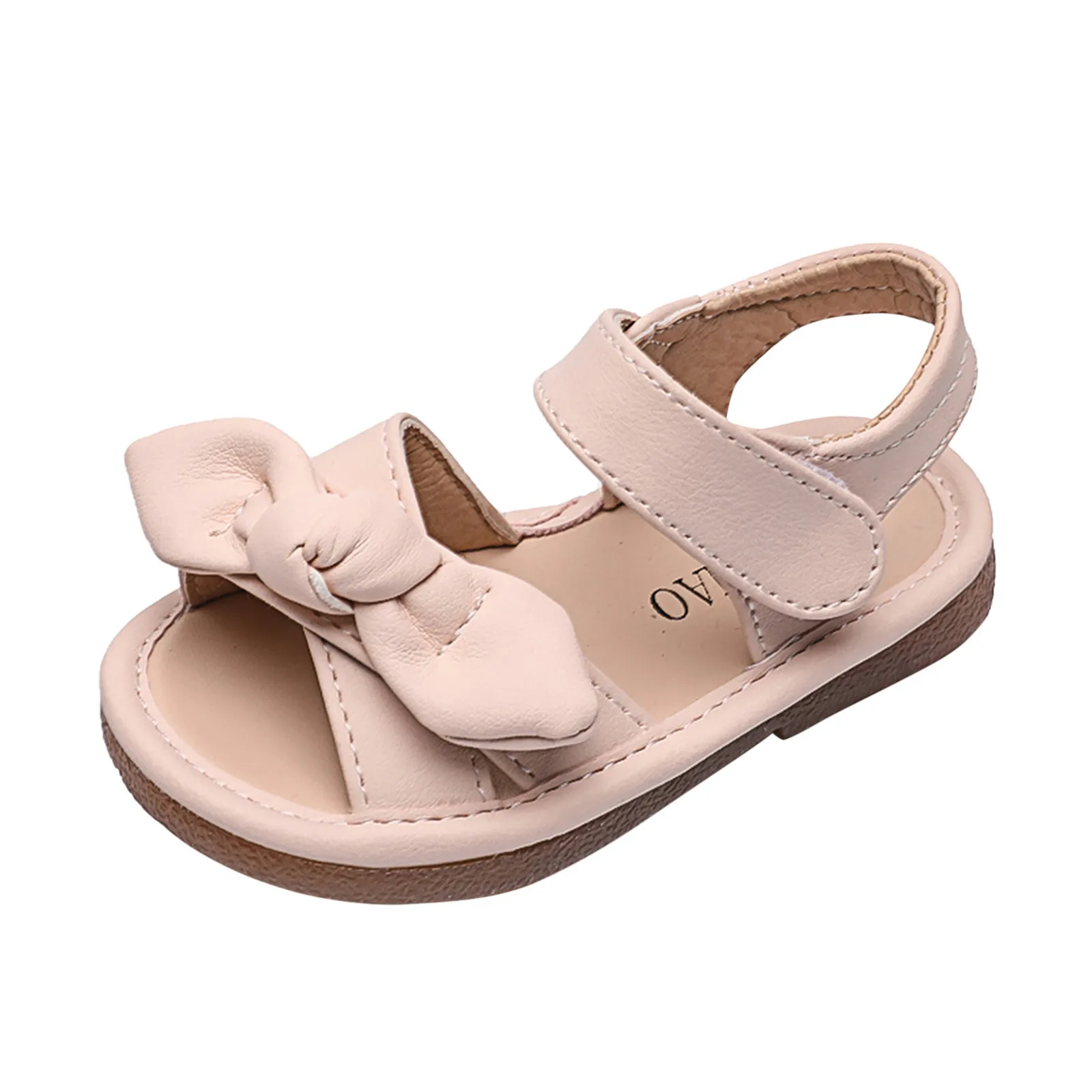 

Children Sandals Girl 2021 Fashion Sweet Baby Girls Bowknot Sandals Breathable Toddler Non-Slip Beach Shoes Sandalias Summer #21