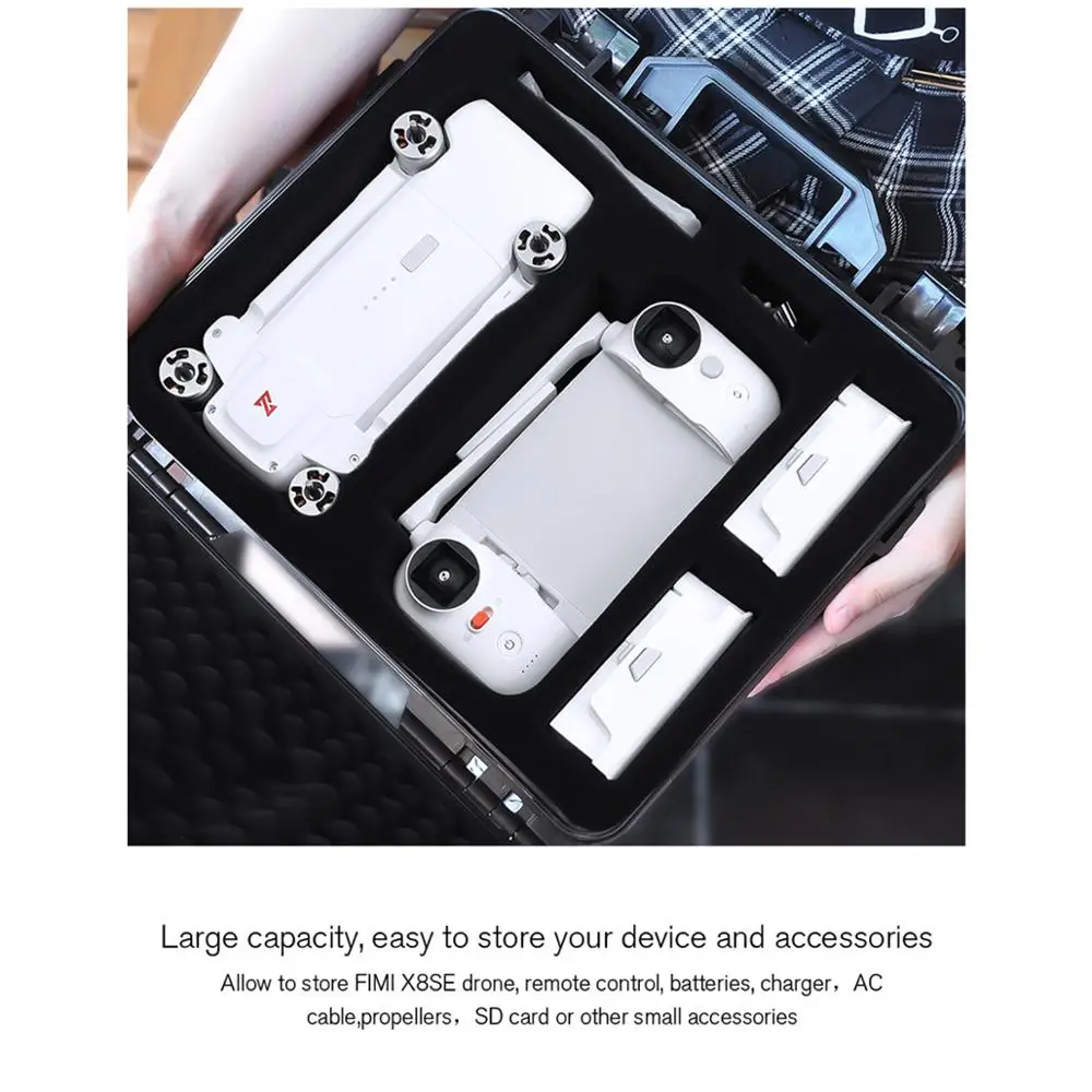 Fimi X8 SE 2020 Водонепроницаемая коробка переносной чехол для хранения дрона