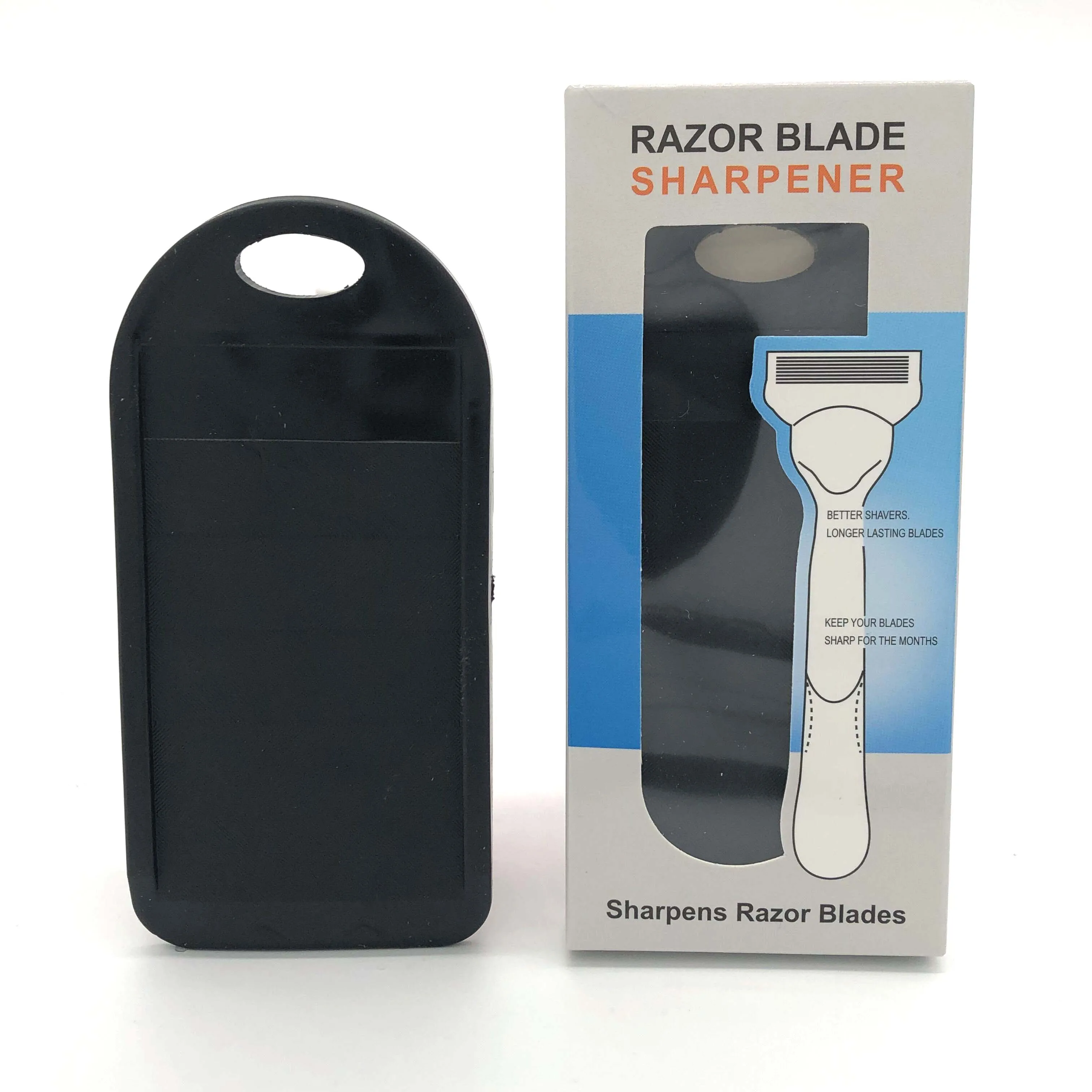 

2019 Razor Sharpener Fast Sharpening Process Sturdy Shaver Cleaner Sharpener Black