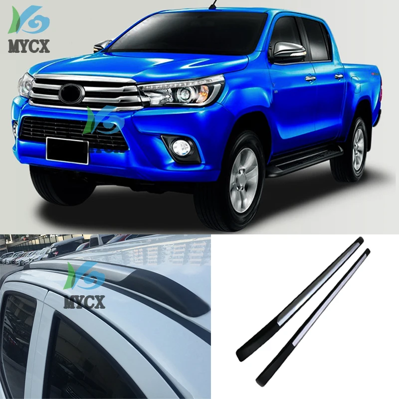 Новинка полка для крыши рейка на крышу багажная панель 2015 2016 2017 2018 Toyota Hilux REVO