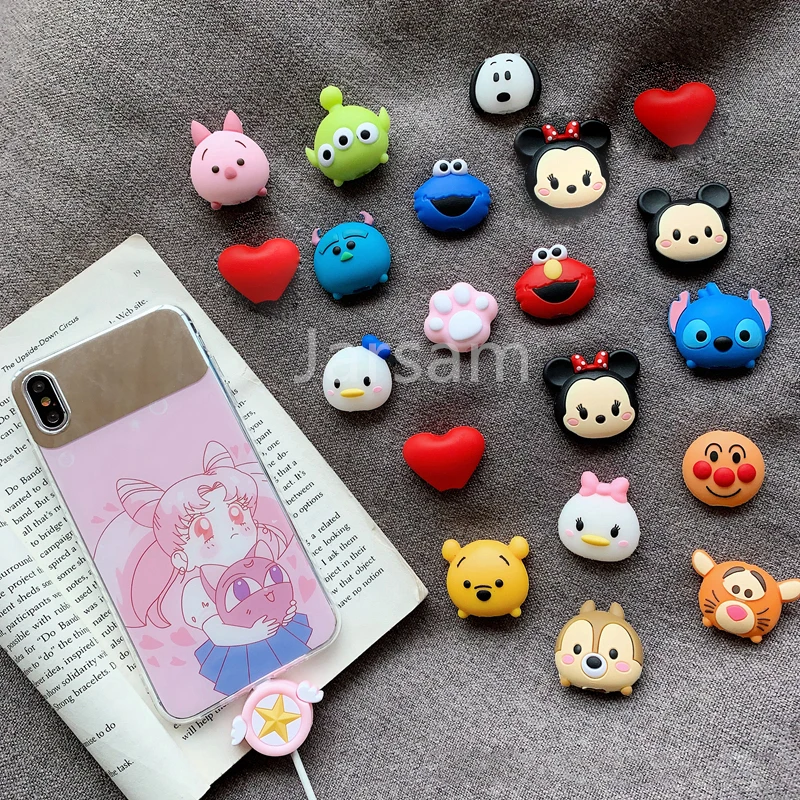 Мультяшный защитный кабель для передачи данных чехол кабеля зарядки |