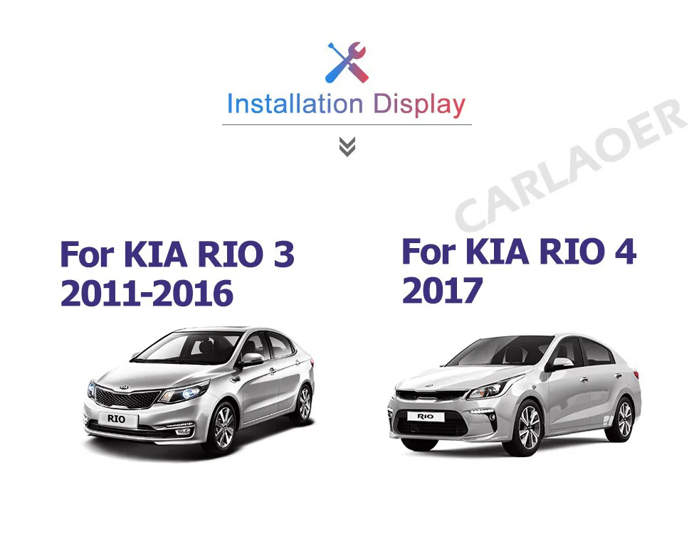 Автомагнитола для KIA RIO 3 4 2010 до автомобильный Android мультимедийный видео плеер навигация gps Bluetooth Авторадио Стерео 2 din