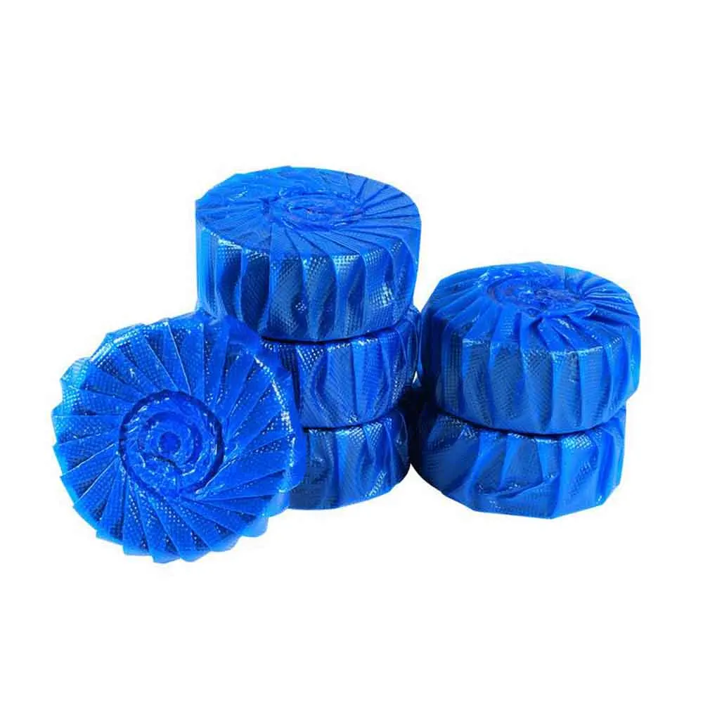 Лидер продаж синие пузыри для унитаза Автоматическая Промывка дух чистящее