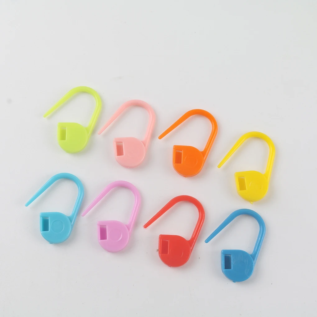 

20/50/100pcs Colorful Plastic Knitting Needles Crochet Locking Stitch Markers Crochet Hook Latch Knitting Clip Sewing Tools