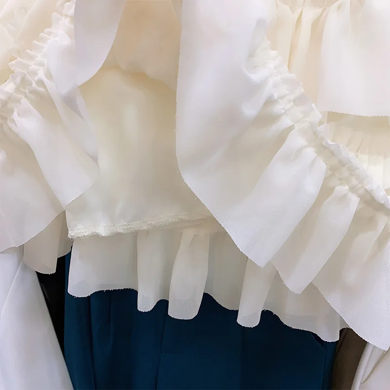 

2021 Summer High Waist Slimming Skirt Female White Cake Skirt Elastic Waist Skirt for Women Plus Size Solid Color Skirt