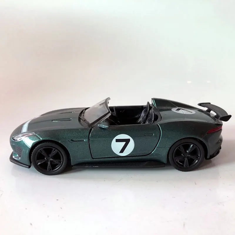 JOYCITY 1/36 весы классические JAGUAR F-TYPE проект 7 Diecast металлические отступить модели