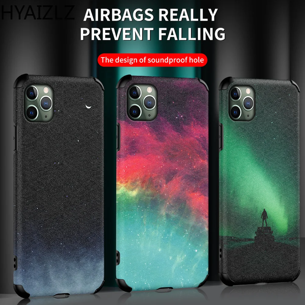 Противоударный чехол для телефона iPhone 11 Pro Max XR XS X 7 8 6 6s мягкий ТПУ прочный бампер