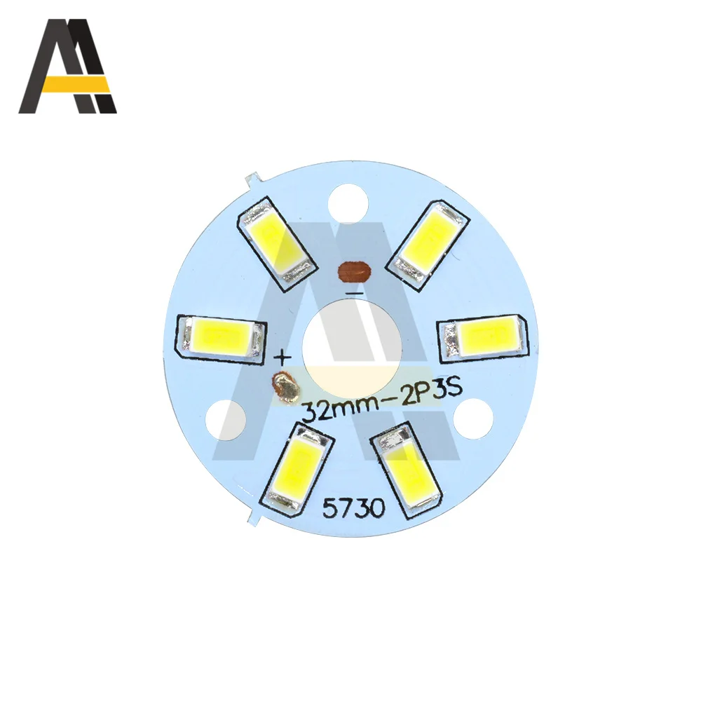 

10PCS/lot 5730 lamp Bead LED Bulb Lamp 3W Brightness Light Board For led bulb downlight light emitting diode SMD highlight panel