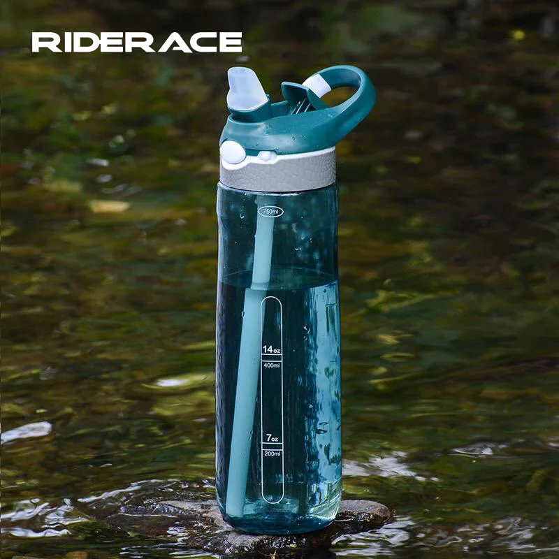 Велосипедная бутылка для воды 750 мл из тритана без БФА прочная занятий спортом на