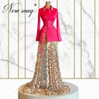 Элегантные арабские вечерние платья с особыми платьями, вечерние платья из ткани, новинка 2021, вечернее платье Дубая, Средний Восток, выпускное платье от кутюр