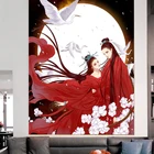 Наборы для вышивки крестиком наборы для вышивки своими руками 11CT древние мужчины и женщины печать холст древние Китай