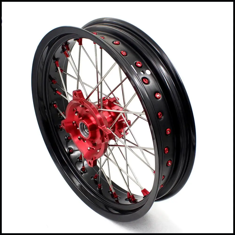 Колесные диски KKE 3 5/5 0 OEM для HONDA XR650L 1993-2019 красная соска | Автомобили и мотоциклы