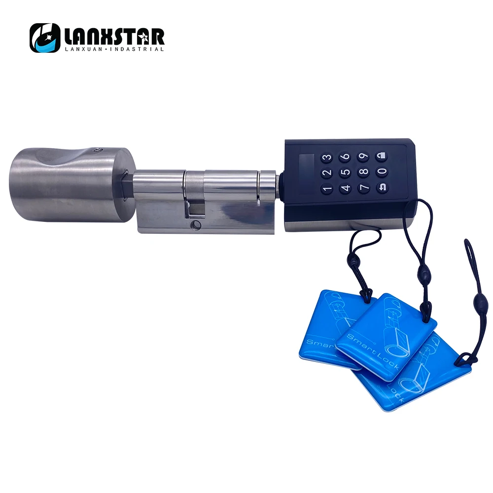 LANXSTAR Bluetooth замок умный электронный дверной APP код заглушка для дома отеля