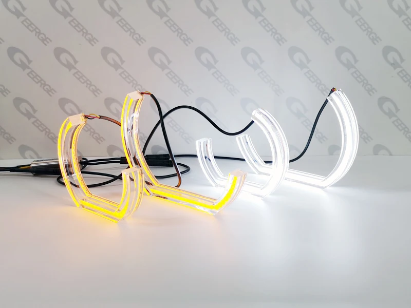 Для HONDA ACCORD 2008 2009 2010 2011 2012 Седан фары ультра яркие DTM M4 Стиль led Ангельские Глазки Halo