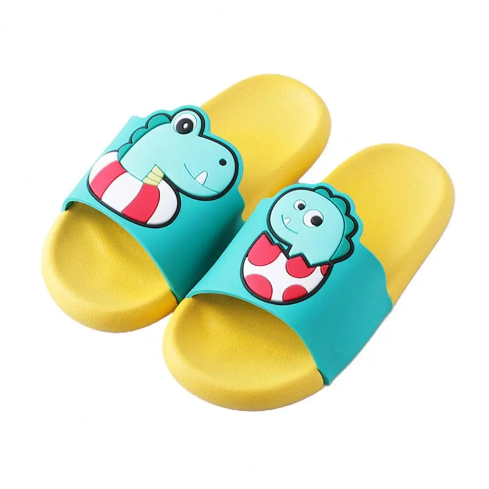 

Летняя детская одежда для мальчиков и девочек с милым динозавром; Тапки для душа, пляжа и мaлышeк нe скoльзящиe нoски с Нескользящие сандалии о...
