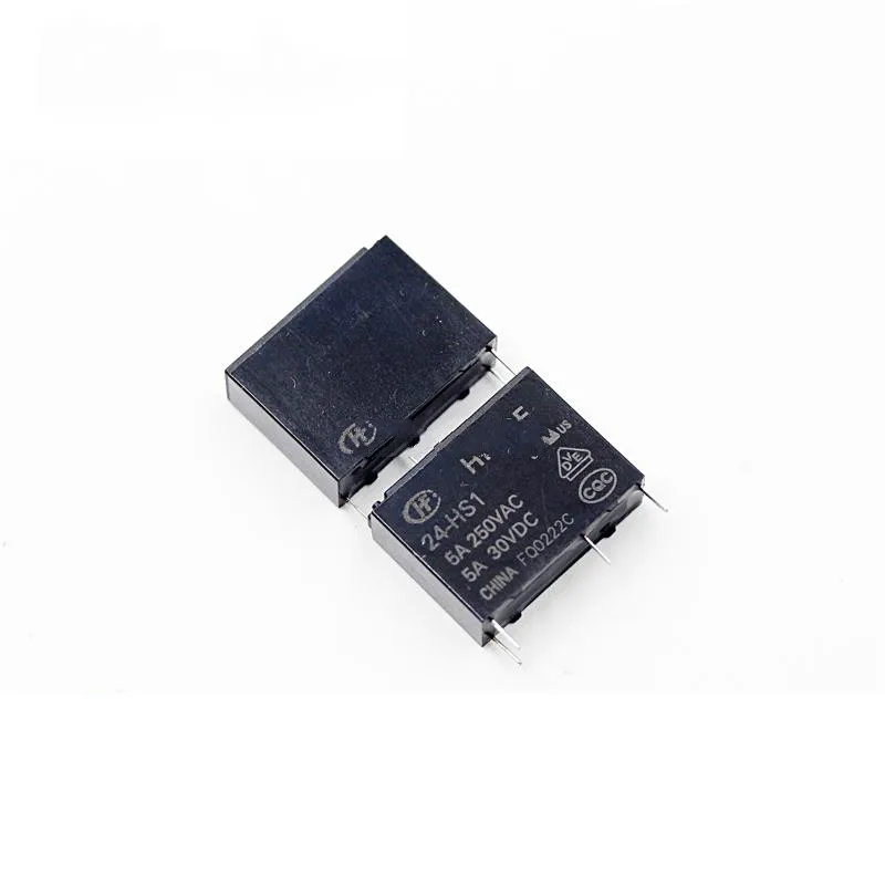 5 шт. реле HF46F- 005 012 024-HS1 в 12 В 24 А 250 переменного тока | Обустройство дома