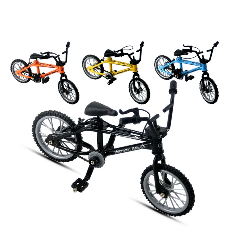 Мини палец bmx комплект фанаты велосипедов игрушка сплава BMX функциональный