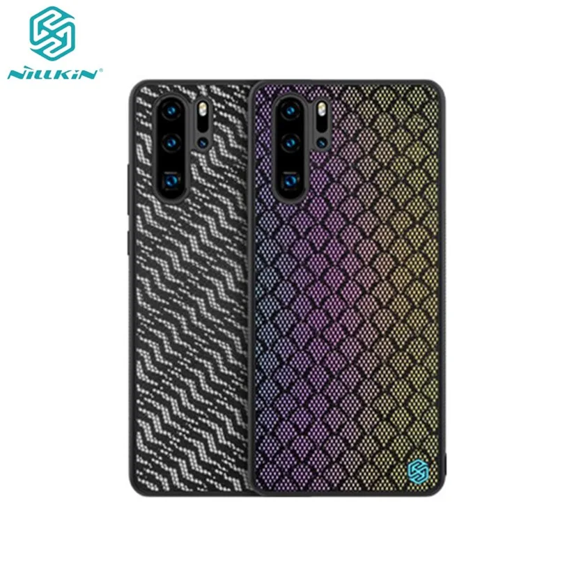 Чехол NILLKIN для Huawei P30 Pro тканый полиэстеровый сетчатый светоотражающий защитный