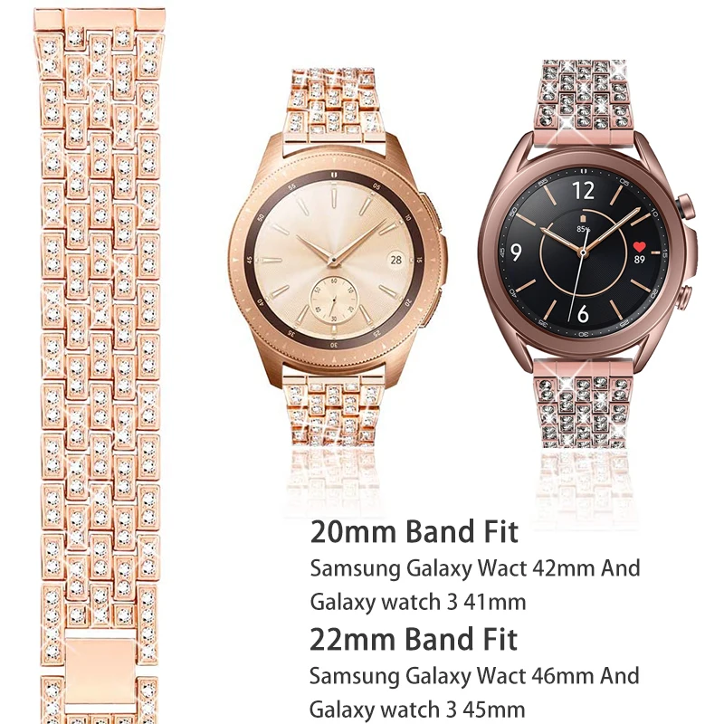 strap bezel for samsung galaxy watch 4 classic 42mm 46mm woman stainless steel 20mm 22mm link bracelet watch 3 41mm 45mm band free global shipping