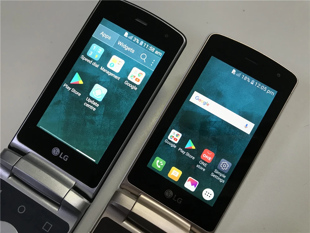 Оригинальная умная папка LG X100 3 дюйма 2 Гб ОЗУ 16 ПЗУ 4. Камера 9 МП LTE FM-радио Android