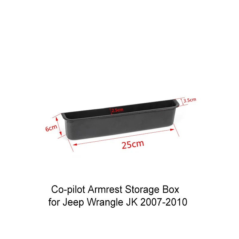 2007-2010 MOPAI органайзер для Jeep Wrangler JK 2007-, коробка для хранения передней панели, чехол-органайзер для Jeep JK Wrangle, аксессуары - Название цвета: 2007-2010