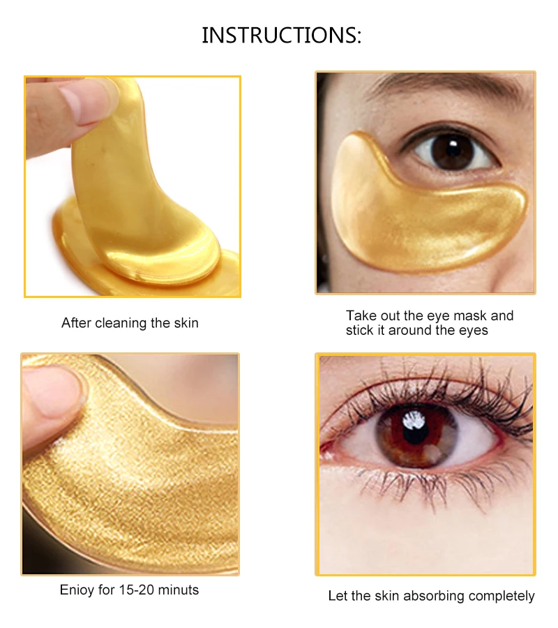 

12/10/8/5pair Crystal Collagen Eye Mask Eye Patches Eye Care Dark Circles Eye Bags Remove Moisturize Anti-Aging Wrinkle Eye Care