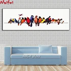 Алмазная картина с птицами на проволоке, вышивка с животными, искусство, мозаика большого размера, для дома, гостиной