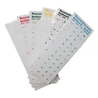 Наклейка на клавиатуру, Русская раскладка, раскладка для замены букв