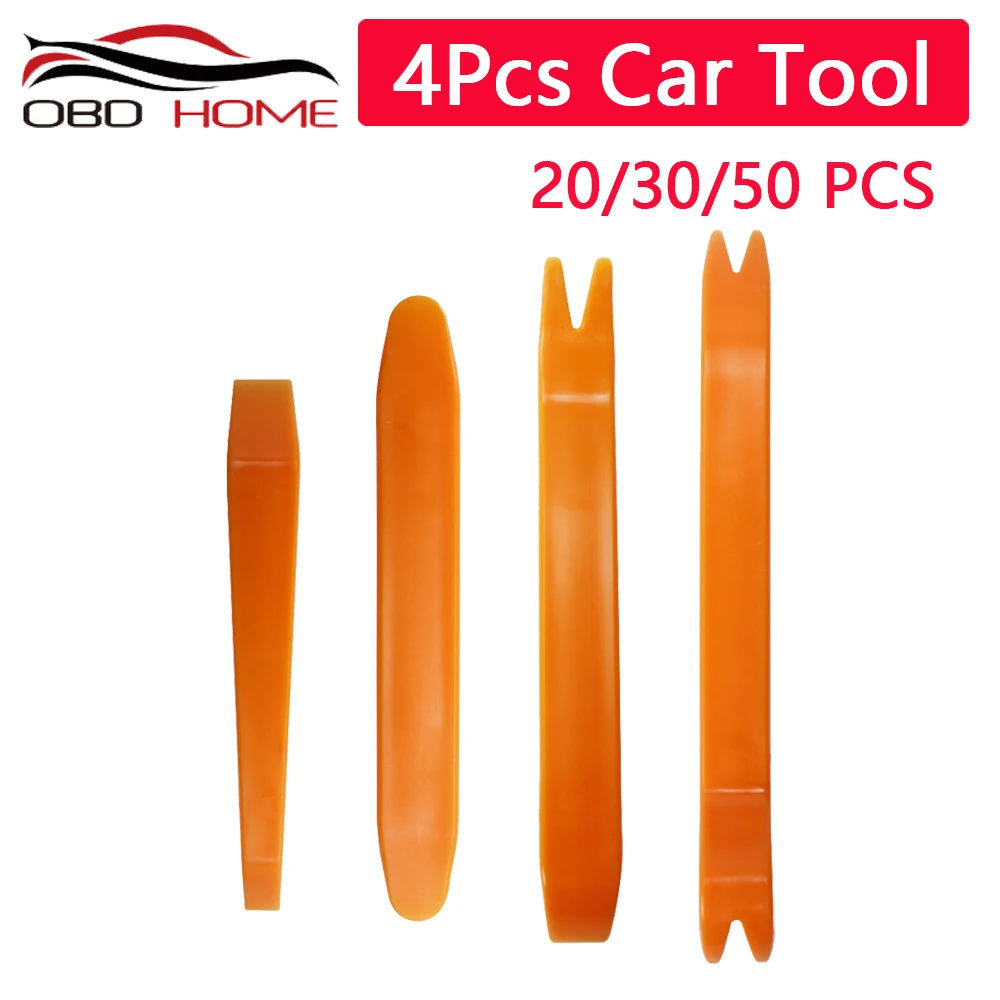 

4pcs/Set Plastic Auto Car Disassembly Interior Kit Car Radio Door Player Clip Panel Trim Dash Audio Dashboard Repair Tool