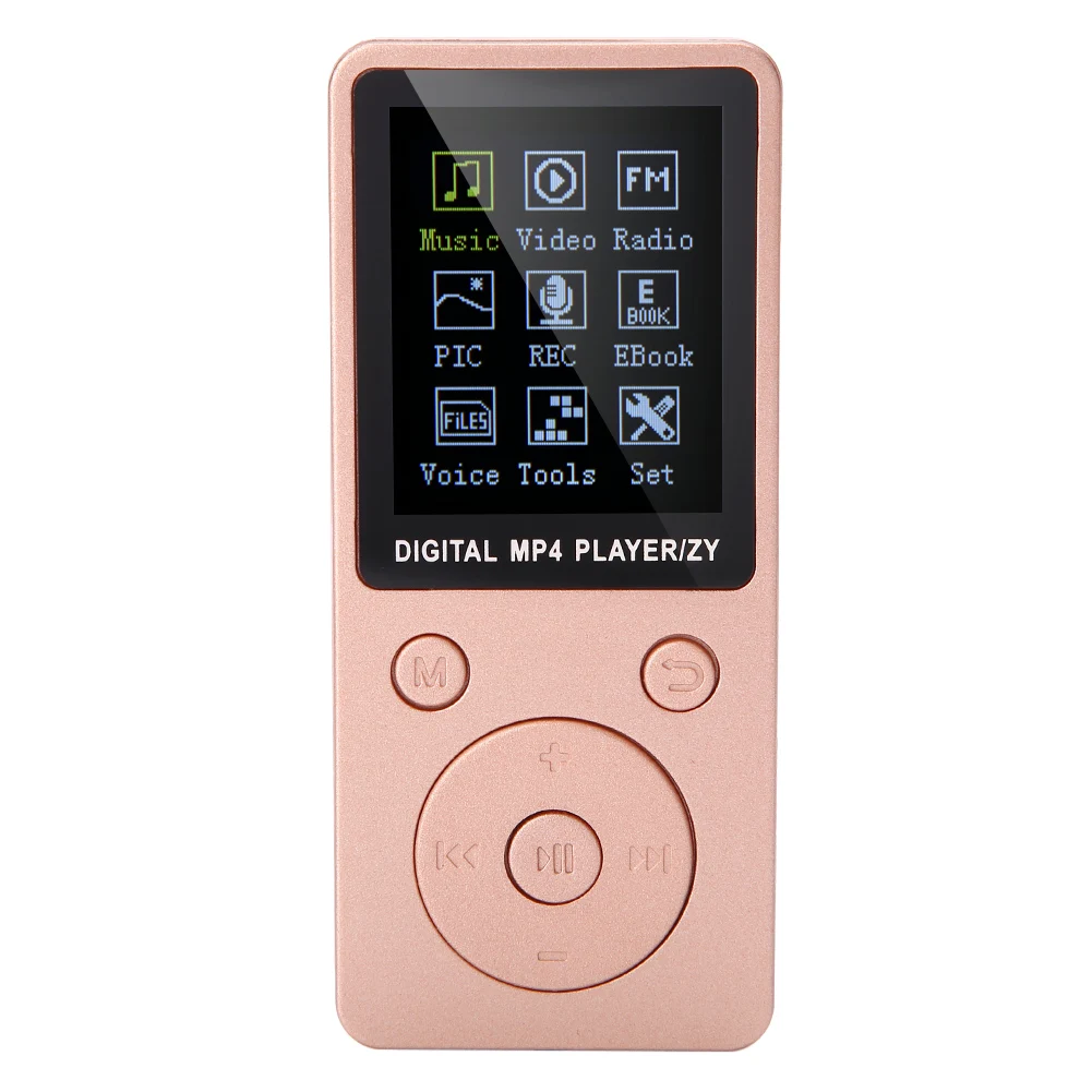 

Portable Screen MP4 Music Player Support 32GB TF Card With Headphone Long Standby