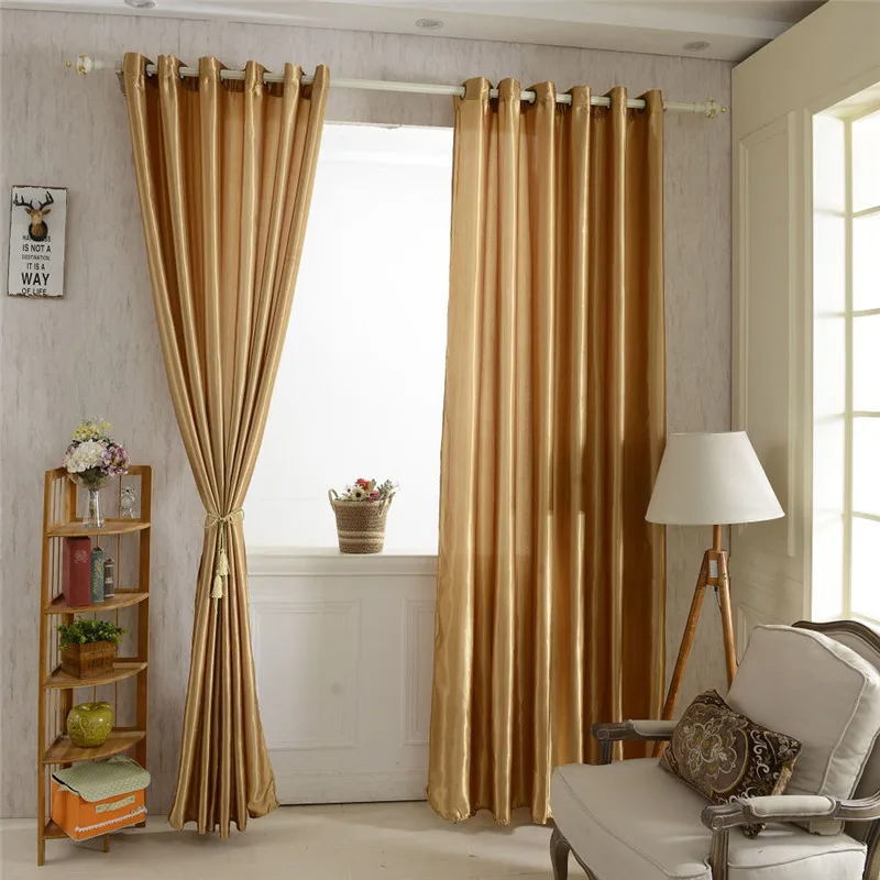 Затемняющие однотонные Фотошторы для спальни европейские современные роскошные